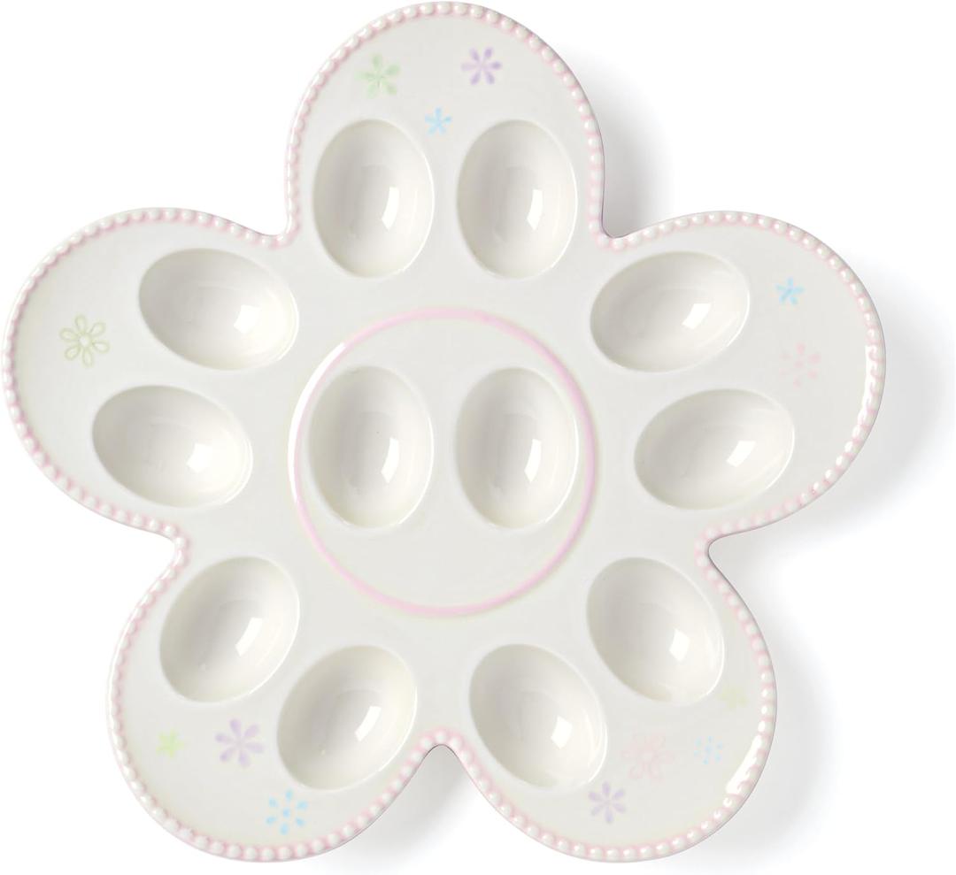 Oneida 898194 Bunny Hop Easter Egg Platter