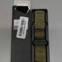 Nereides Compatible with Apple Watch Series 11 Band Series 10/9/8/7/6/5/4/SE/SE2/SE3/Ultra 3/2/1, Nylon Sports Strap with Woven Design for 38/40/41/42mm L Army Green)