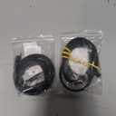 AUFU 240W USB C to USB C Cable 6ft(2 Pack), USBC to USBC Dual Head 180 Rotation/C to C Cable/High Speed USB C Cable/USB C Fast Charging Cable for Phone 16/15/Ma-Book/Pad Series, Samsung Galaxy Series