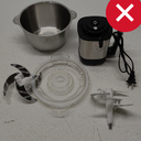 Food Processor, 3 Speeds Electric Food Chopper with Bowl & 2 Sets of Bi-Level Blades, 400W Meat & Veggie Grinder for Meat, Vegetables, Fruits and Nuts (BF1)