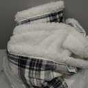 Heated Blanket Electric Throw-50''x60''Ultra Soft Cozy Plaid Flannel Fast Heating Electric Blanket with 10 Heat Levels & 10 Hrs Auto Off, ETL Certified, Keep Warm in Home Office (Grey)