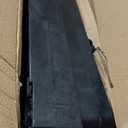 ELAFROS Heavy Duty Plastic Utility Cart 34 x 17 Inch - Work Cart Tub Storage W/Deep Shelves and 2 Fixed 2 Swivel Wheels Safely Holds up to 550 lbs - 2 Tier Service Cart for Warehouse,Garage, Gray