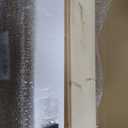 FREDBECK 30in x 80in Sliding Barn Door with 5FT Barn Door Hardware Kit Included Wood K Shape Solid Spruce Panel Need to Assembly