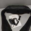 Neck Massager with Heat, Shiatsu Massager for Neck, Back, Shoulder, Foot and Leg, Deep Tissue 3D Kneading Massage for Relax Muscles at Home and Offie,Back Massagers for Women and Men (Black 2)