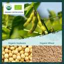 2 x Soeos Organic Low Sodium Soy Sauce 16.2oz (480ml), USDA Organic, Naturally Brewed Soy Sauce, Soy Sauce Organic, Dark Soy Sauce, Pure Ingredients, Marinade for Meat & Vegetables., Black