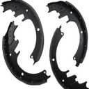 Goodyear Brakes GYS451 | Rear Brake Shoe fit Chevrolet C1500 Suburban 99-95, C20 87-76, C2500 00-88, C2500 Suburban 99-97, C30 86-75, C30 Pickup 1974, C3500 00-88 & More - See Applications Below