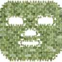 Gemshan Jade Mask,100% Natural Stone Facial Mask for SPA Skincare Beauty Tools for Puffy Eyes Dark Circles