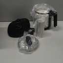 Electric Kettle Temperature Control Glass Tea Kettle Programmable Control Tea Pot, 2 Liter Stainless Steel Tea Maker & Coffee Kettle with Tea Infuser, Egg Cooker and Yogurt Box, BLACK