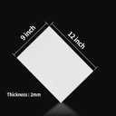 9 x 12 Inch White Foam Sheets Crafts, 2mm Thick, 25 Pack Premium White Foam Papers Set, for Crafting,DIY Project,Classroom, Scrapbooking, 3D Card Making