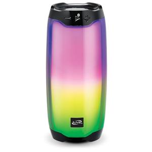 iLive Portable Bluetooth Color Changing Party Speaker, LED Light Effects, ISB212BLK
