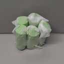 Dog poop bag holder-2 in 1 Dog Waste Bag holder Comes with pet snack box for Leash Lightweight Pet Waste Bag Dispenser, Equipped with nylon rope and buckle (Excluding dog waste bag)(Green) ﻿Pack Of 5