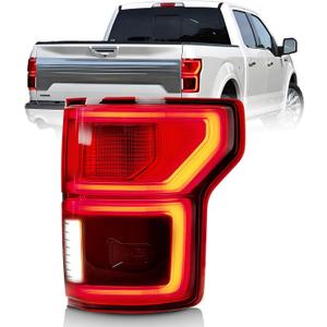 LED Tail Lights Compatible with Ford F150 2018-2020 W/Blind Spot Taillight Rear Driving Brake Lights Replace OEM KL3Z13404B, JL3Z13404C, JL3Z13404F, KL3Z13404A (Module NOT Included) Right Side