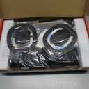 Sound Bar,100W Sound Bar for Smart TV with 3 RGB Lights Modes, Bluetooth 5.3, ARC/Opt/AUX Connect, Detachable 2-in-1 Speaker, 3 Equalizer Modes, Bass Surround Soundbar for TV/PC/Gaming/Projectors