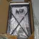 Giikin Countertop Organizer, 2 Tier Coffee Station Organizer for Desktop, Wood Counter Shelf Spice Rack for Kitchen (Black, M)