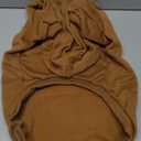 Dog Sweaters for Large Dogs Dog Hoodie Solid Soft Brushed Fleece Clothes Sweatshirt with Pocket (Coffee-L)