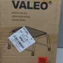 Valeo Step Stool,Step Stools for Adults Kids with Non-Slip Rubber Feet, 600 Lbs Capacity, Heavy-Duty Metal Step Stool for Kitchen, Bathroom, RV, Camping, Office, Bed Steps for High Beds