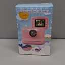 Kids Camera Instant Print, Christmas Birthday Gifts for Girls and Boys, 1080P HD Video Digital Kids Camera with 32G Card, Toddler Camera for 3-12 Years Old, Purple