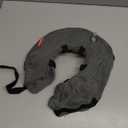 MIDOG Inflatable Dog Cone Collar  Soft Dog Cone Alternative After Surgery, Comfortable Recovery Neck Donut ECollar for Small Medium & Large Dogs and Cats to Stop Licking & Vision-Friendly (Grey,M)