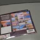 2 x Beach Calendar 2026 Tropical Beaches Gifts For Beach Lovers Ocean Island Monthly Wall Calender 12 Month | American Made In The USA