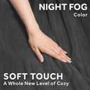 Sunbeam Royal Ultra Fleece Heated Throw Electric Blanket, 50" x 60", 4 Heat Settings, 4-Hour Auto Shut-Off, Warming Throw for Couch or Bed, Fast Heating, Machine Washable, Warm and Cozy, Night Fog