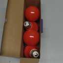 LED Red Light Bulb, A19 9W (60W Equivalent) Red Colored Christmas Light Bulbs Outdoor Indoor, E26 Base for Christmas Party Decor, New Year, Porch Lights, Home Lighting, Wedding, Bar, Not-dimm, 4 Pack