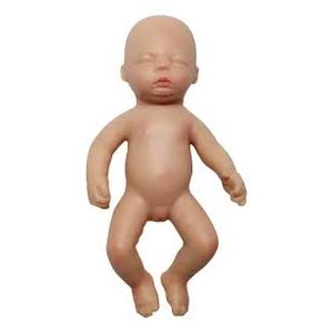 Zero Pam Unpainted Reborn Dolls Silicone Mold Kits Newborn Preemie Dolls Full Body Silicone Girls Kits DIY Reborn Baby Dolls Girls Bathable
