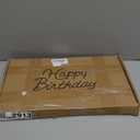 Happy Birthday Neon Sign for Wall Decor,Led Happy Birthday Neon Light Sign,USB Powered Dimmable Light Up Sign for Birthday Party Backdrop Decoration, Warm White, 16.5x9.8 inch