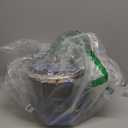 Blue Diamond 8QT Nonstick Stockpot with Glass Lid, PFAS-Free Ceramic, Multipurpose Cooking, Sauces & Soups, Pasta, Boiling & Canning Pot, Dishwasher & Oven Safe, Stainless Steel Handles, Navy