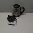 Chefman 1.7-Liter Electric Tea Kettle w/ Borosilicate Glass and Automatic Shutoff - Black