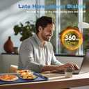 Food Warming Mat,Full Surface Graphene Heating Electric Warming Tray,6 Tempe-Settings & 1-6Hr Auto Shut-Off,Foldable Food Heating Mat,Food Warmer Trays for Chafing Dishes Navy Blue