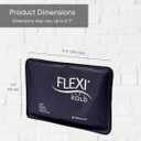 FlexiKold Gel Soft Flexible Ice Packs for Injuries - Reusable Freezer Cold Pack, Cold Compress & Cooling Gel Pad for Face, Shoulder, Hip, Leg, Arm, Ankle & Foot Injury - Medium - 7.5 x 11