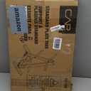 CAP Barbell Weight Plate Rack for 1-Inch Weight Plates (Black, Space Saving A-style 1" Plate Tree)