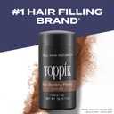 Toppik Hair Building Fibers, Auburn, 12g Fill In Fine or Thinning Hair, Instantly Thicker, Fuller Looking, 9 Shades for Men & Women, Keratin Protein Formula