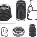 Seal Bearing Bellows Kit 3854127 Transom Bellows Repair Reseal Kit Replacement for OMC Cobra Sterndrive I/O Volvo Penta SX DP-S DP-SM 914036 911826 3853807 508105
