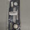 YOFAMO for CRV 2017-2021 Air Conditioning Knob Climate Control Module Panel ABS Carbon Fiber Grain Center Console CD Panel Cover Trim Sticker for Honda CRV 2017 2018 2019 2020 2021(Not Fit for LX)