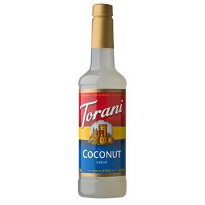 Torani Coconut Syrup, 750 ml 4 Packs BBD: 09-19-28