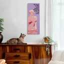 Wall Cat Scratcher for Indoor Cats - Reusable & Damage-Free Wall-Mounted Fabric Scratching, DIY for Furniture and Wall Protection (11.81''x31.50'', The Broken-Arm Venus)