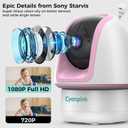 Video Baby Monitor, 2000ft Long Range, Enhanced Signal Stability, No WiFi, 5" HD Screen, 5000mAh, 1080p Camera, Super Clear Night Vision, Pan-Tilt-Zoom, 2-Way Audio, AI Cry & Motion Alarm