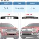 Replacement for Front Bumper License Plate Frame Bracket 2018-2020 Ford F150 JL3Z17A385BA