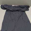 Acelitt Womens Casual Summer Twist Front V Neck Short Sleeve Mini Dress, XL (Gray)