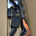 Weed Wacker, Electric Weed Wacker, String Trimmer with 2 Batteries and Charger, Grass Trimmer Lawn Mower Edgerr with 3 Types of Blades, Brush Cutter with Retractable Length and 90° Rotating Head