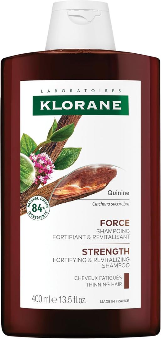 Klorane - Fortifying And Revitalizing Shampoo With Quinine - Restores Resistance & Vitality- Lifeless, Tired Hair - 400ml Klorane - Fortifying And Revitalizing Shampoo With Quinine - Restores Resistance & Vitality- Lifeless, Tired Hair - 400ml