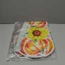 Bencailor 4Pcs Fall Outdoor Yard Decorations Thanksgiving Yard Signs with Stakes Autumn Harvest Gnome Pilgrim Decoration with LED Light for Outdoor Lawn Garden Decoration Party Favor Supplies