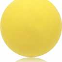 7-Inch Uncoated High Density Foam Ball - for Over 3 Years Old Kids Foam Sports Balls - Soft and Bouncy, Lightweight and Easy to Grasp Foam Silent Balls are Safe for Younger Children (Yellow)