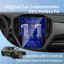 Anti-Blue Light for 2024 2025 2026 Subaru Crosstrek Wilderness 11.6-Inch Screen Protector for 2026 Subaru Crosstrek Screen Film Accessories Tempered Glass 9H [No Glare & Fingerprint]