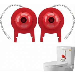 BlueStars [UPGRADED Large 3-Inch Toto Toilet Flapper Replacement - Compatible with G-Max, THU499S, THU331S, THU175S & 2021BP Toto Toilet Models - Pack of 2