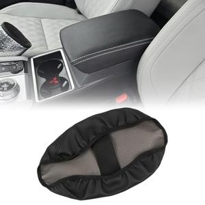 HIGH FLYING for Mitsubishi Outlander 2022 2023 2024 2025 Car Interior Accessories Center Console Armrest Leather Case Cover 1 Pc, (Not Fit Sport) (Black)
