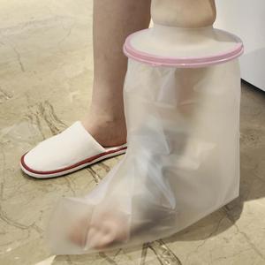CIVJET Waterproof Cast Covers for Shower Leg, Adult Cover Swimming Showering Protector Boots for Foot and Ankle after Surgery, Cast Bag Monitor Recovery Supplies, Bath & Wound & Bandage Protection
