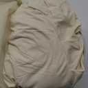 6 Pack Ivory Spandex Round Tablecloths 72 inch, Stretchy Fitted 6FT Table Cloths Wrinkle Free Round Table Covers with Skirt for Wedding Banquet Birthday Party Buffet Restaurant