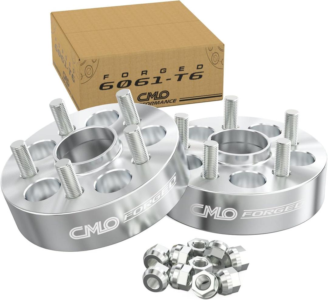 Customadeonly 5x114.3 Wheel Spacers for 370Z 350Z 240SX 300ZX GTR Murano Maxima Sentra (2pcs 1.5" Thick) Wheel Spacer for Q60 G37 G35 Hubcentric 5x4.5 66.1mm Bore M12x1.25 Lugs 38mm Wide